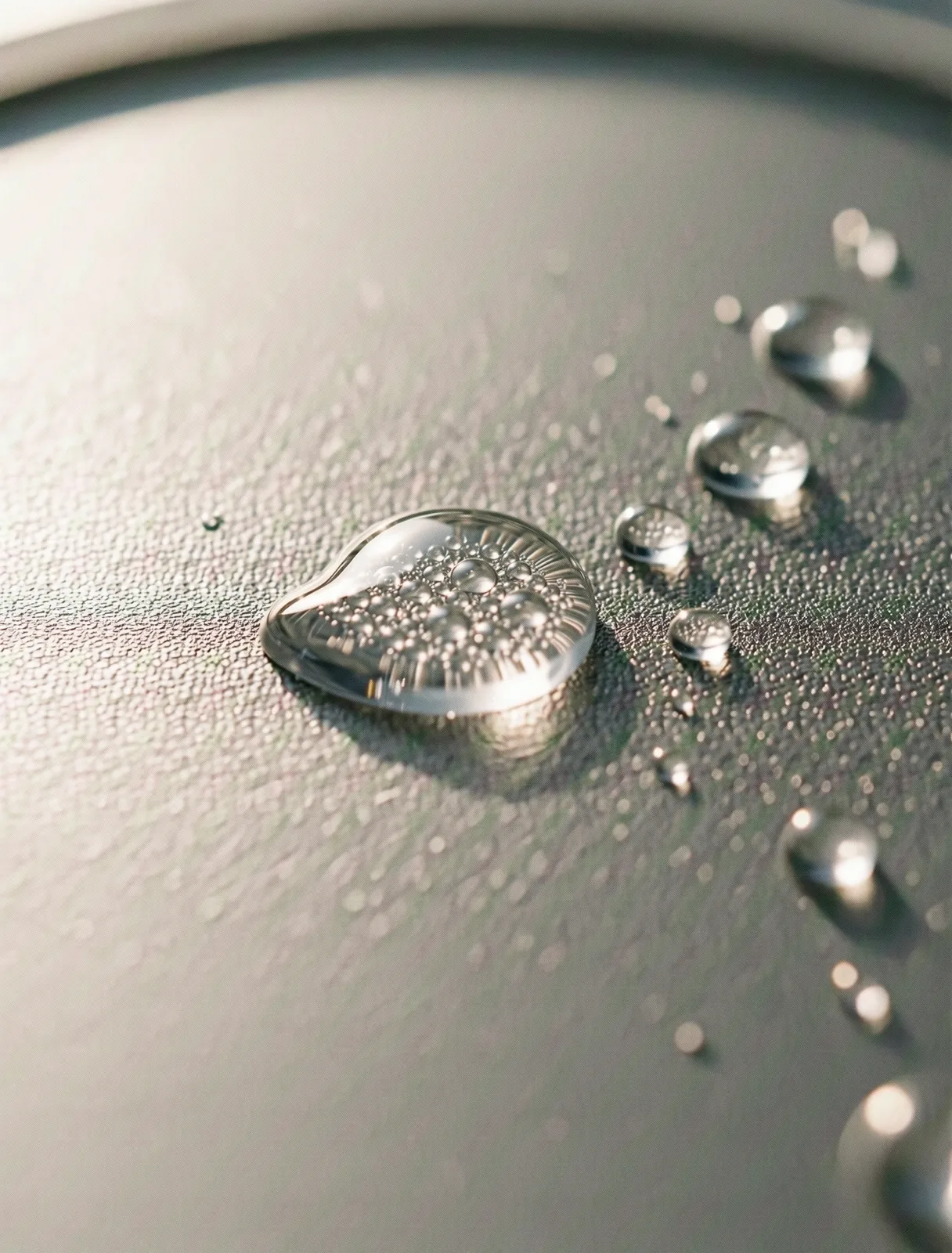 Molecular hydration textures
